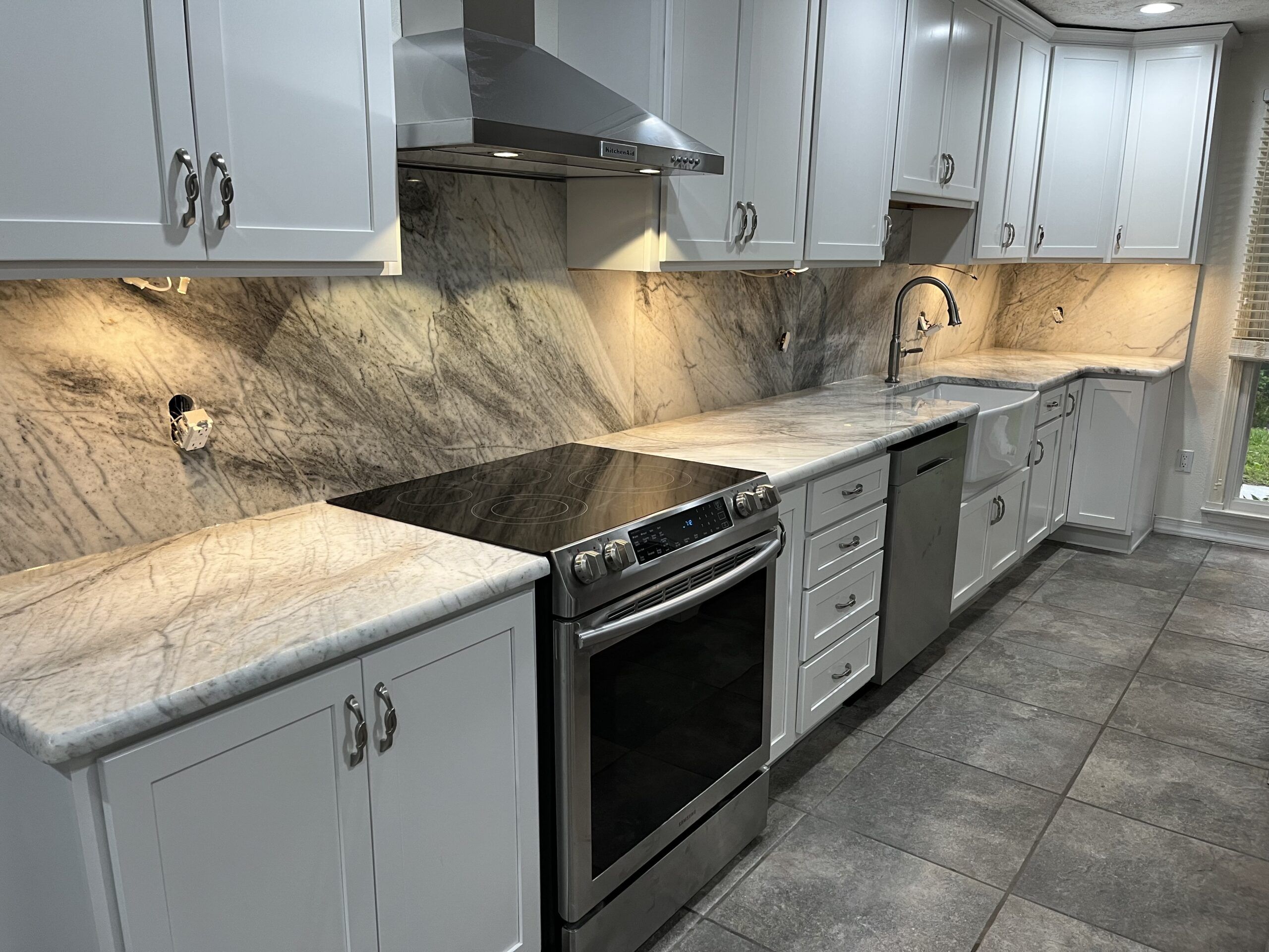 Quartzite in a kitchen