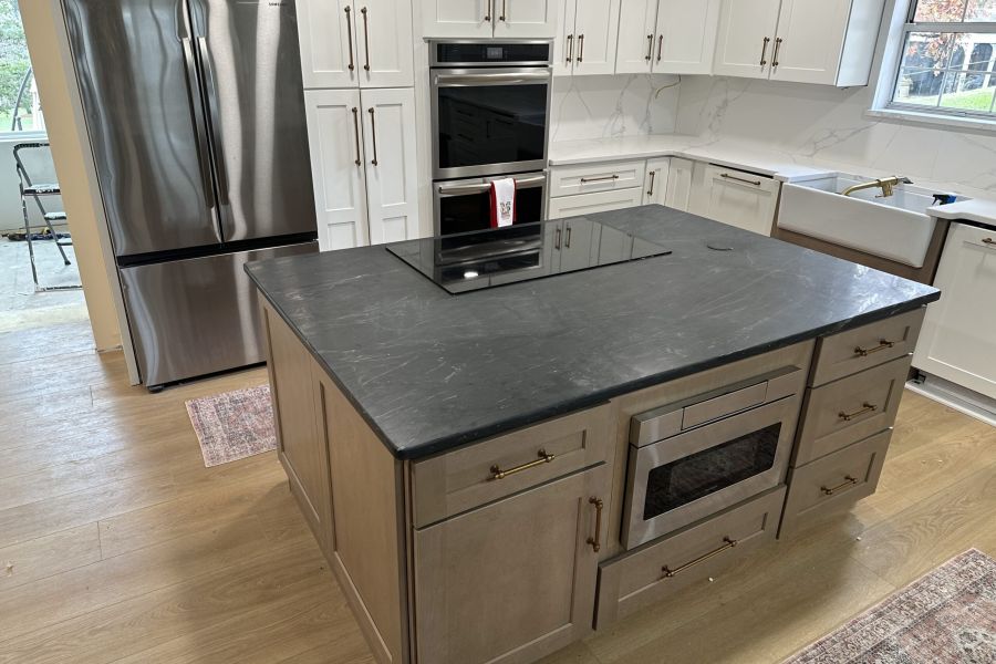 Soapstone Countertop Island